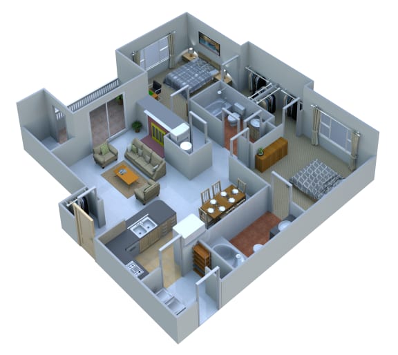 1, 2 & 3bed Apartments in Romeoville, IL Remington Apartment Homes